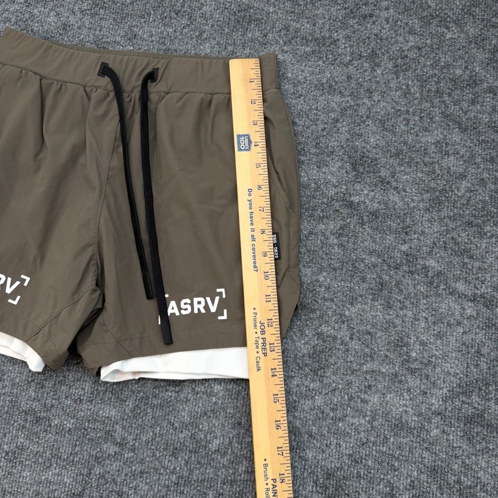 ASRV Men's Size Small Brown Tetra Lite 5" Liner Bracket Shorts - Picture 8 of 12
